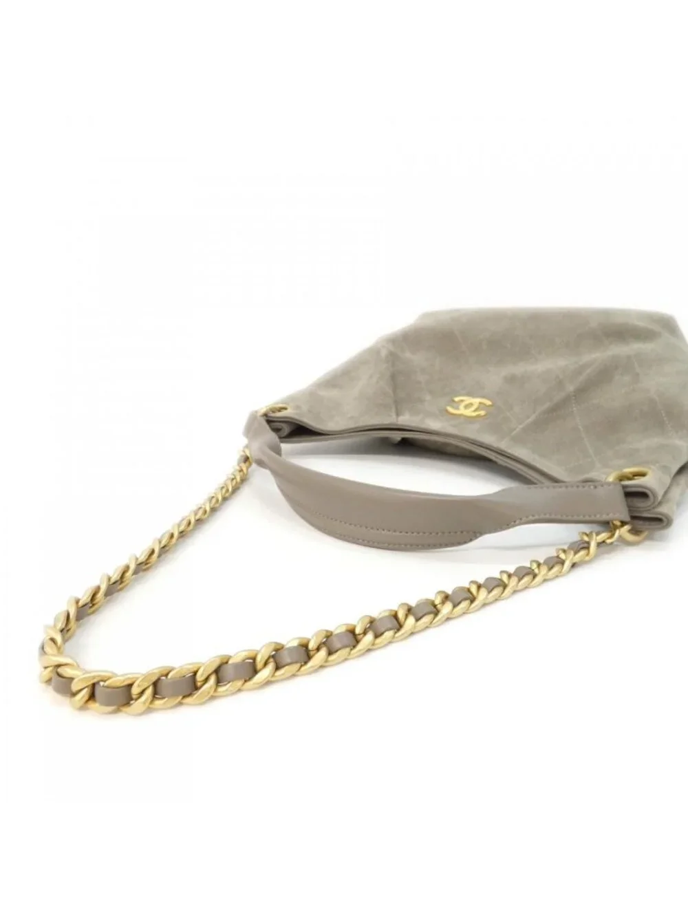 Chanel Shoulder Bag Gray